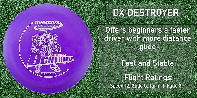 Innova Disc Golf Starter Set –Colors May Vary 160-180g – Disc Golf Putter, Disc Golf Driver, Mid-Range, Beginner Disc Golf Set
