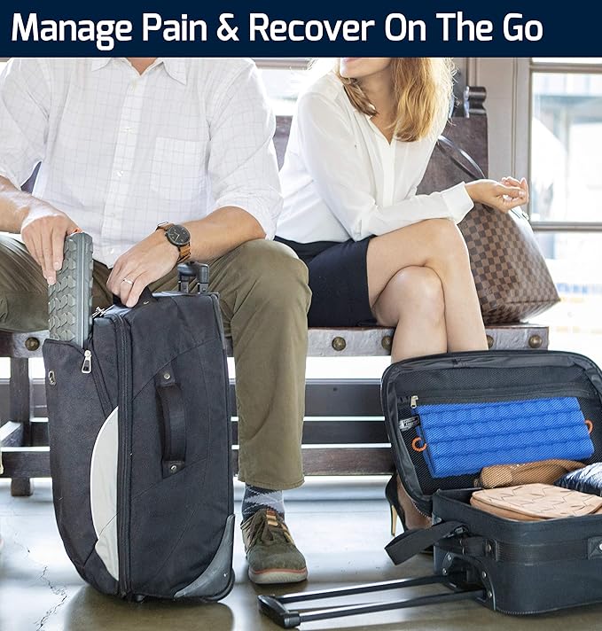 Morph Foam Roller (Alpha-Midnight) Collapsible Travel Foam Roller for Back Pain Relief, Workout Muscle Recovery, Back Massager, Deep Tissue Leg Massage, Back Cracker, Stretcher; Small, Portable