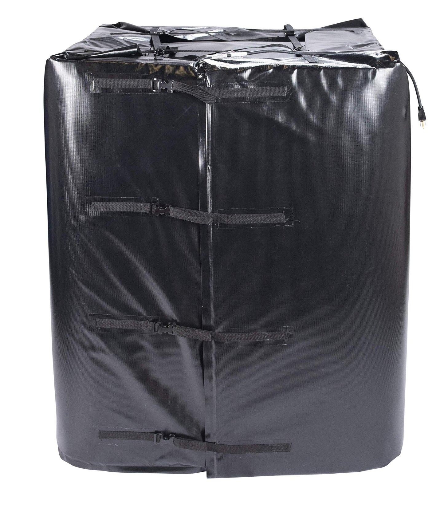 Powerblanket TH330-240V Industrial Grade/Weather Resistant D-15 Vinyl Shell 330 gal Insulated IBC Tote Heater, 240V, Black
