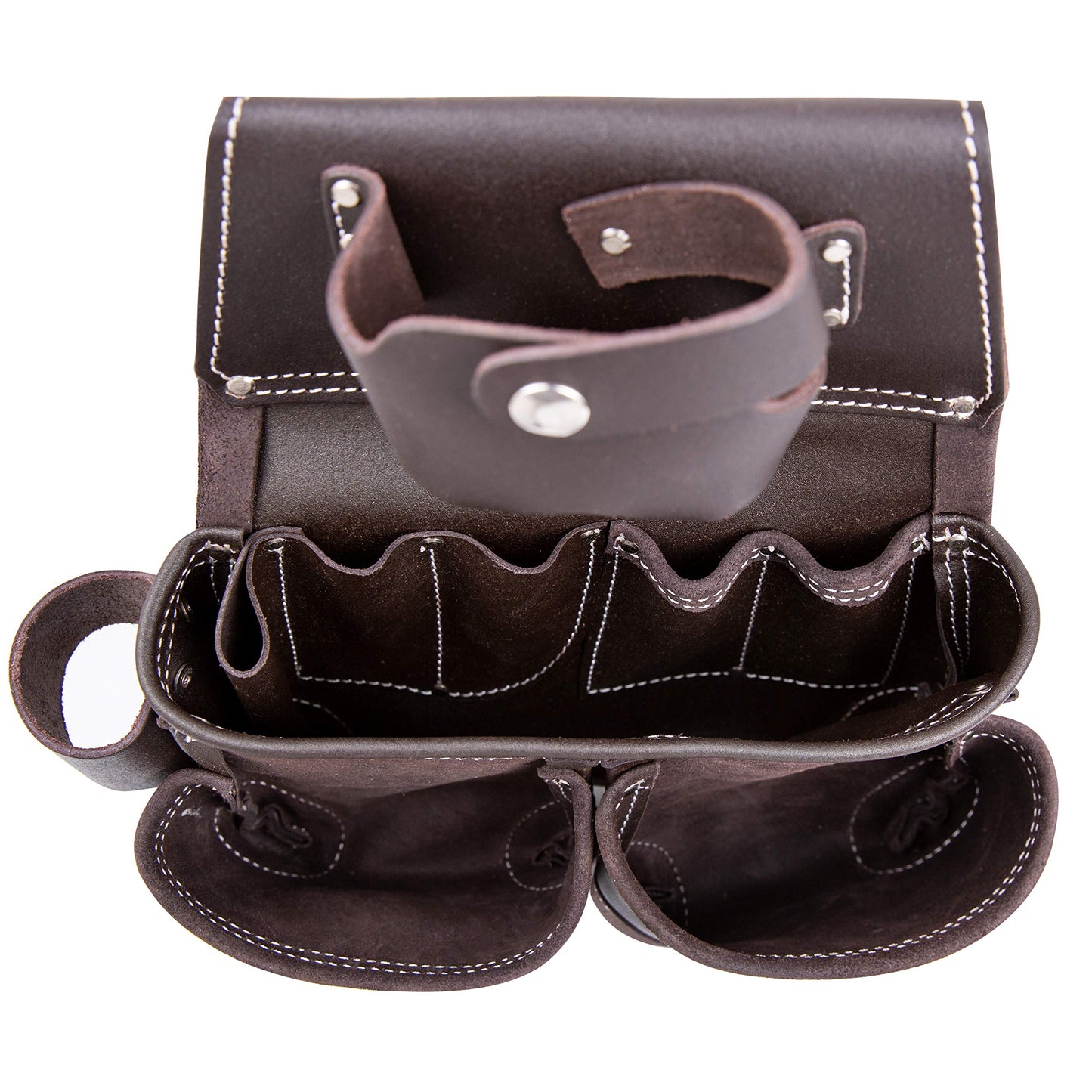 LAUTUS Oiled Tanned Rig Tool Belt/Pouch/Bag, Carpenter, Construction, Framers, Handyman, Electrician