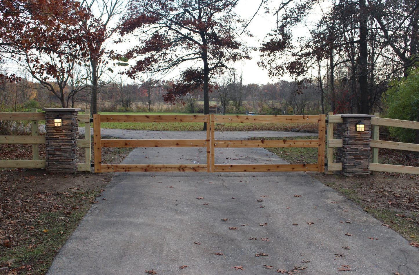 Estate Swing Gate Frame Kit (Dual Frame kit) up to 20ft in Width (up to 10ft Each Side)
