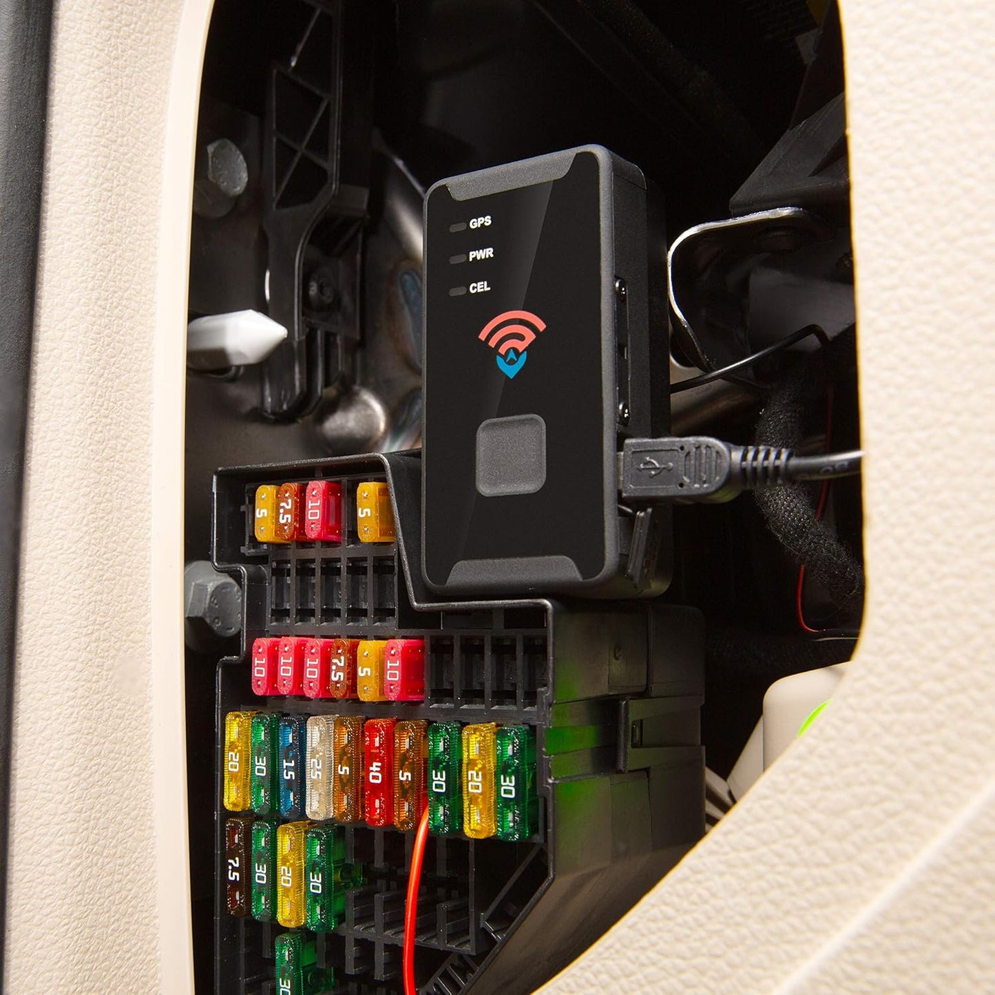 Spy Tec Atlas GPS Tracker Hardwire Connection Kit | Continuous Power for Vehicle Tracking