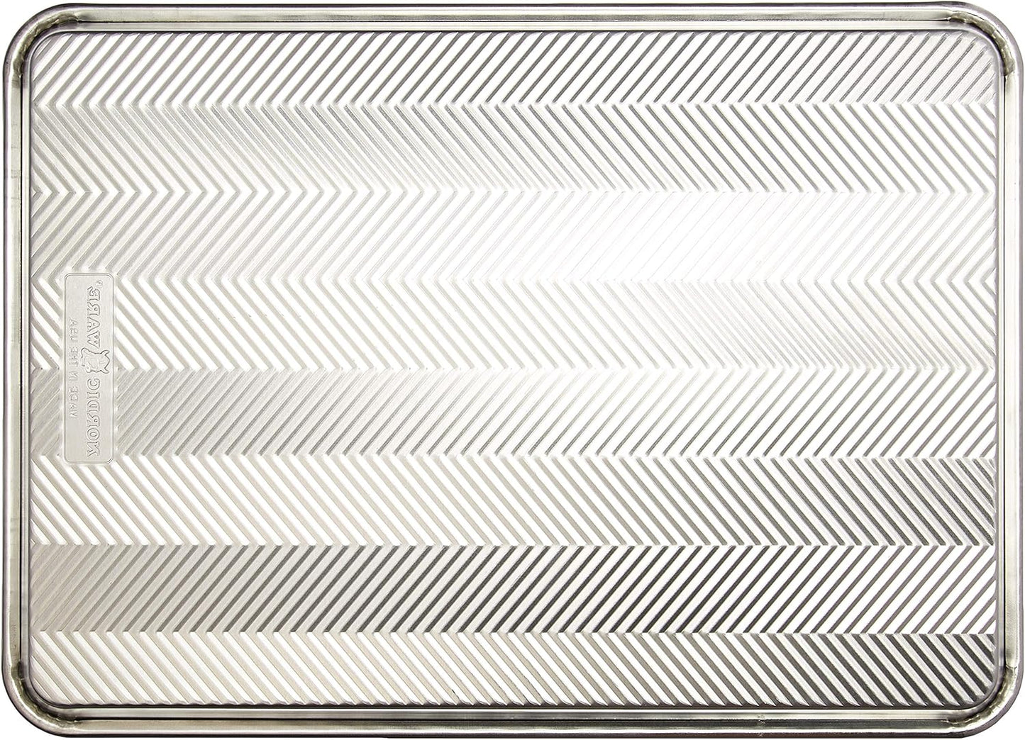 Nordic Ware Half & Quarter Sheet Baking Pan - Durable Natural Finish for Even Baking