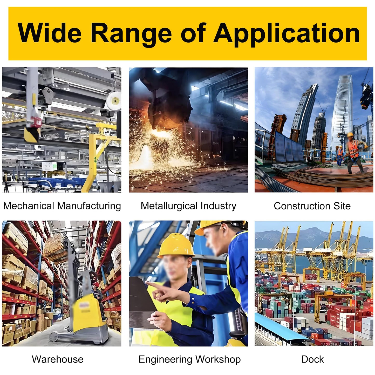 HayWHNKN Forklift Jib Boom Forklift Mobile Crane, 5T / 11000LB Telescopic Crane Attachment with Hook, Max Length 96.5'' Mobile Lifting Hoist Towing Handling for Warehouse & Construction Material