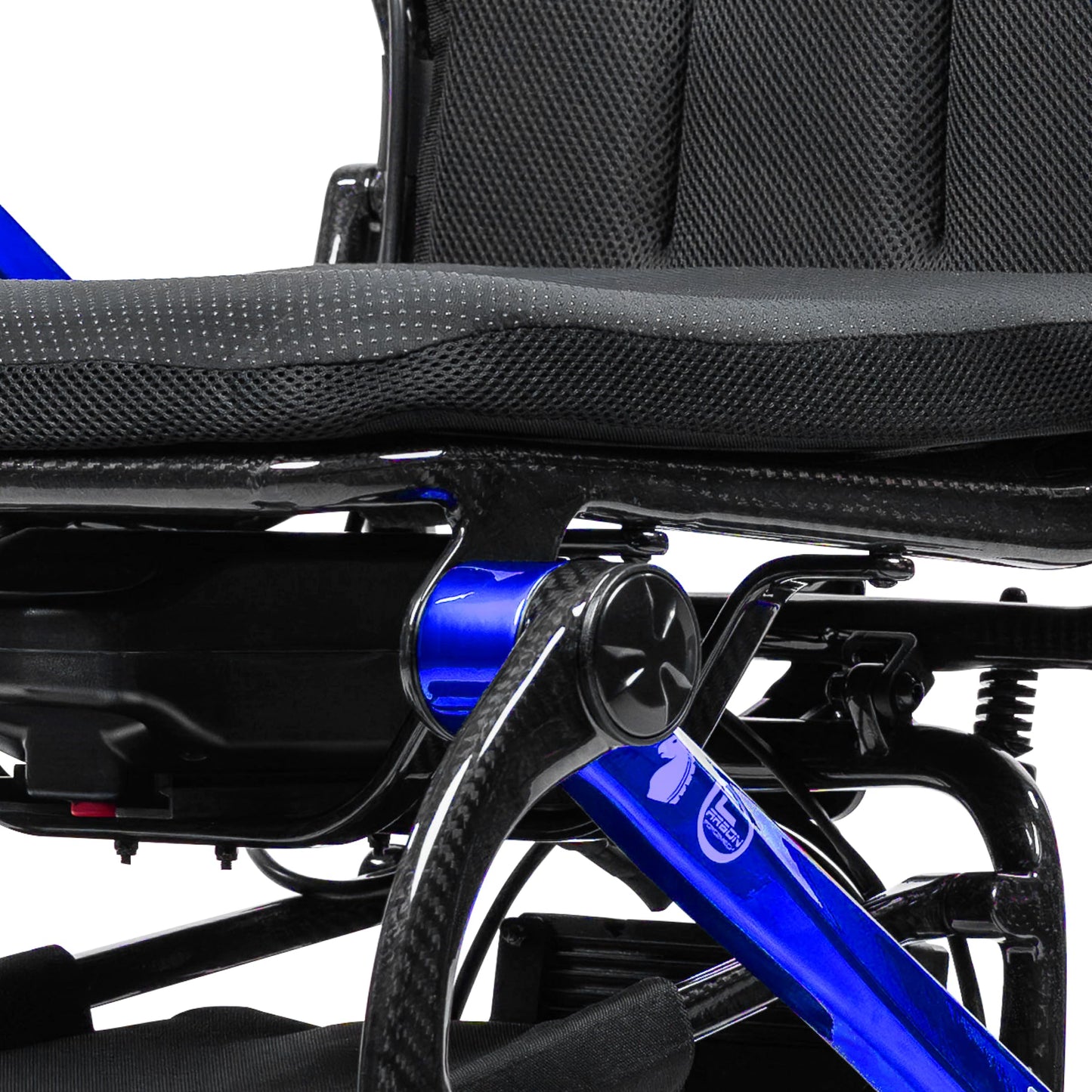 Forcemech Carbon F1 Carbon Fiber Electric Wheelchair for Adults 2026 New Model 35 lbs Foldable Power Wheelchair Lightweight 10 Miles Motorized Wheelchair for Seniors Capacity 300LBS Dual 200W Motors
