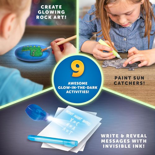 Blue Marble Glow In The Dark Advent Calendar - 24 Science Activities & Experiments | Fun Educational Countdown for Kids