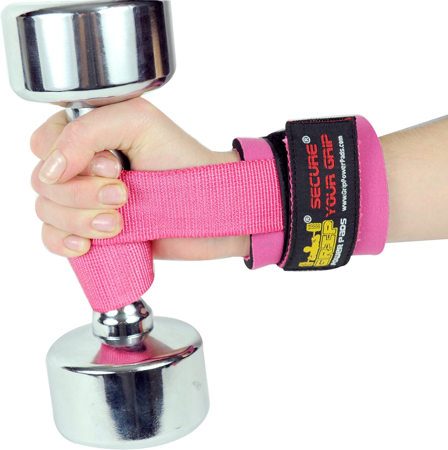 Best Heavy Duty Lifting Straps Neoprene Padded 1 Pair Wrist Wraps & Rubbery Grip Support Straps & Cotton Coated Rubber on One Side Alternative to Power Lifting Hooks Weightlifting Grip Pad