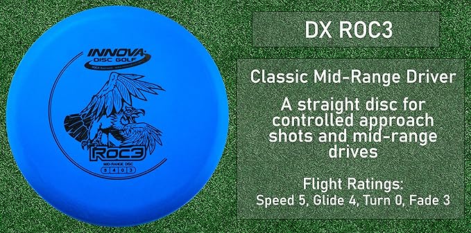 Innova Disc Golf Starter Set –Colors May Vary 160-180g – Disc Golf Putter, Disc Golf Driver, Mid-Range, Beginner Disc Golf Set