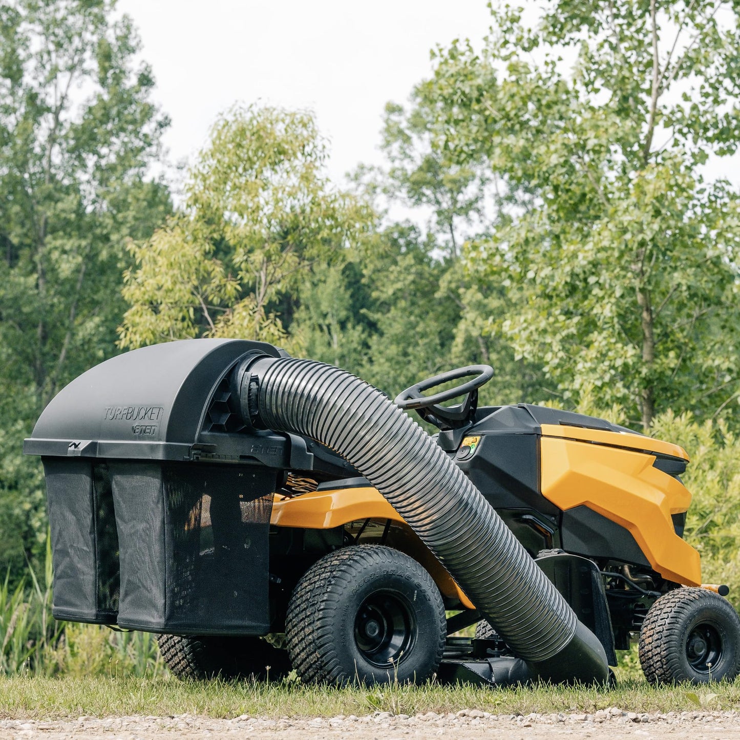 8TEN TURFBUCKET Twin Bagger System for Cub Cadet LTX Troy Bilt Horse 42 & 46 Inch Lawn Tractors 2009+