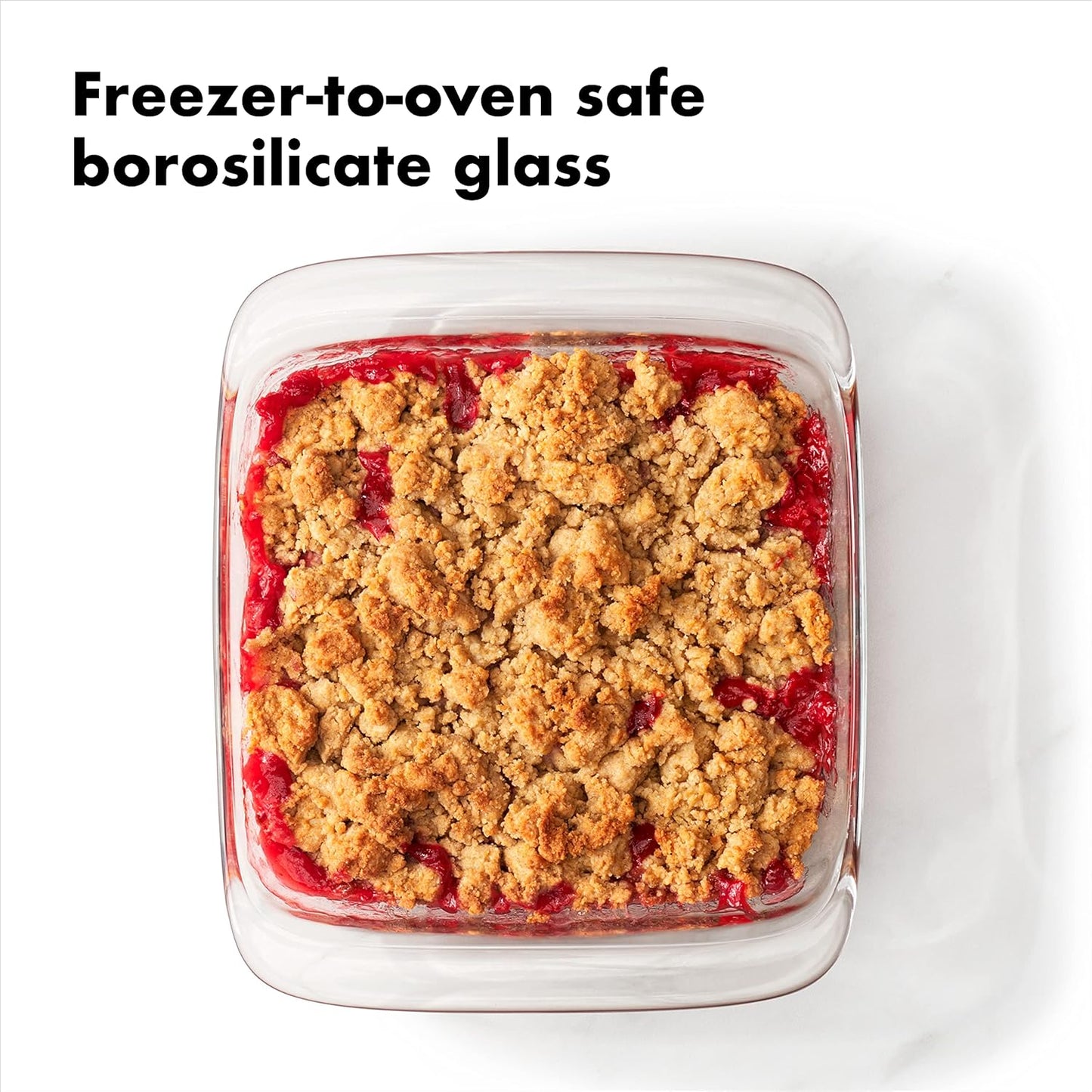 OXO Good Grips Glass Baking Dish - 2 Qt Capacity for Effortless Cooking and Serving