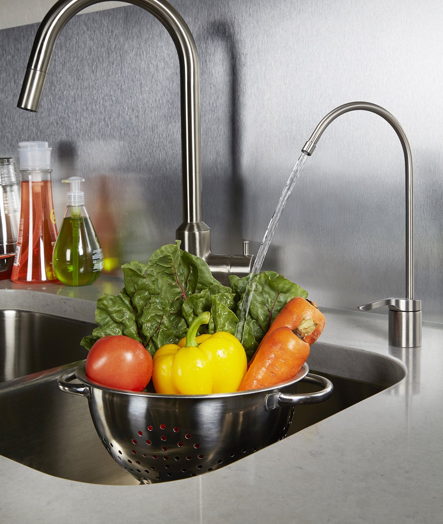 Home Master TMHP-L HydroPerfection RO System, 9-stages, 99% rejection DOW membrane, Patented 2-pass Remineralization, 4.5sec Fill Rate, 1:1 Waste Ratio, UV 99.9% EPA 97952AZ1, Lux Faucet, Fridge Ki