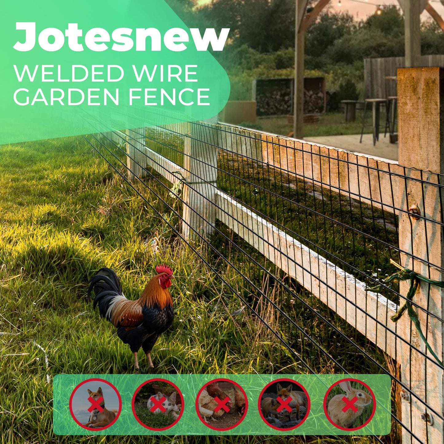 Garden Fence Black PVC Coated Welded Wire Fencing 48 Inch x 100 Foot, 2 Inch x 3 Inch 16GA, Garden Border Fencing Roll Vinyl Coating Metal Wire Mesh for Yard Vegetable Plant Protection Poultry Netting