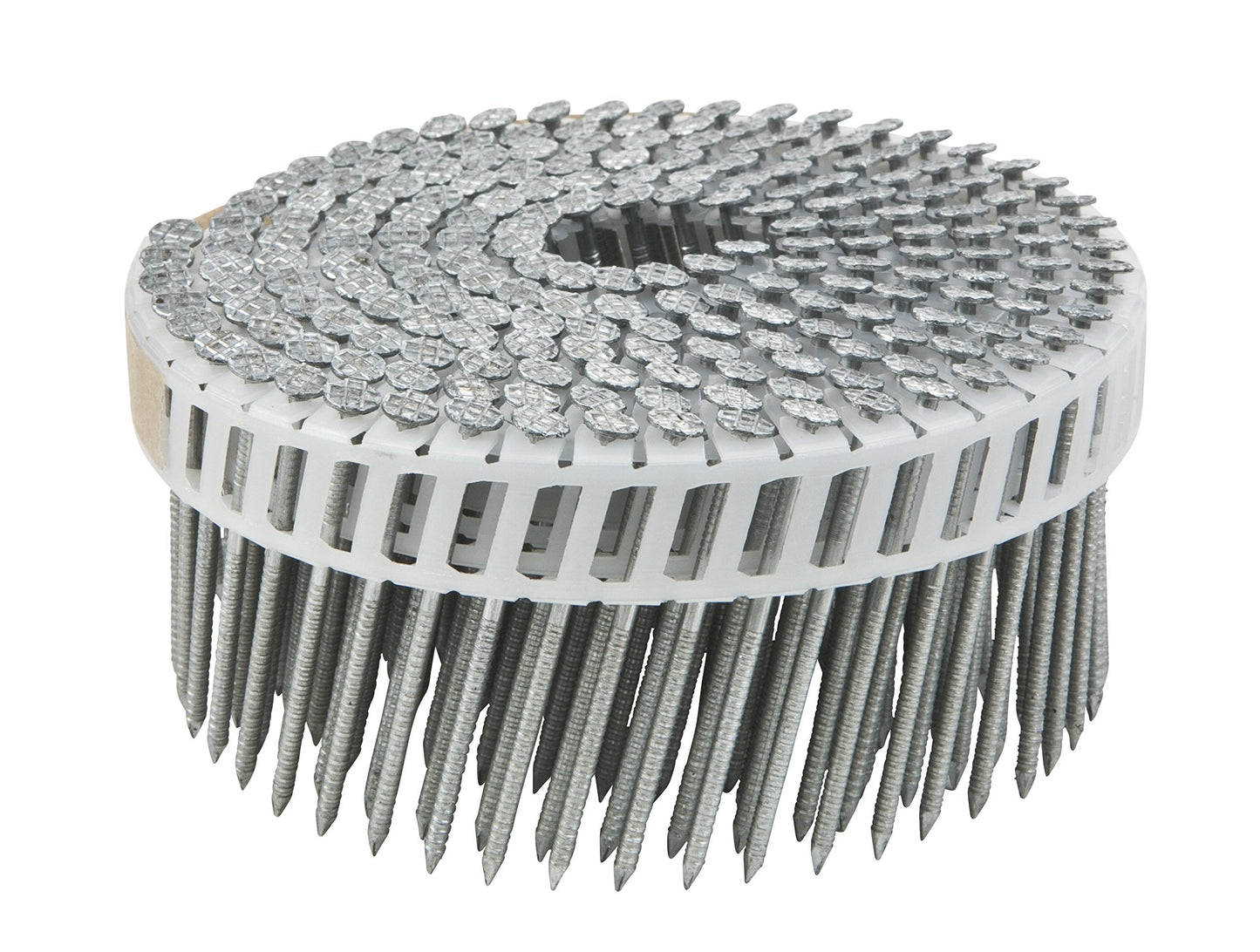 Metabo HPT Siding Nails, 3" x .113, Fiber Cement Nails, Hot Dipped Galvanized, Plastic Sheet, Coil, SM, 4800 Count (13391HPT)