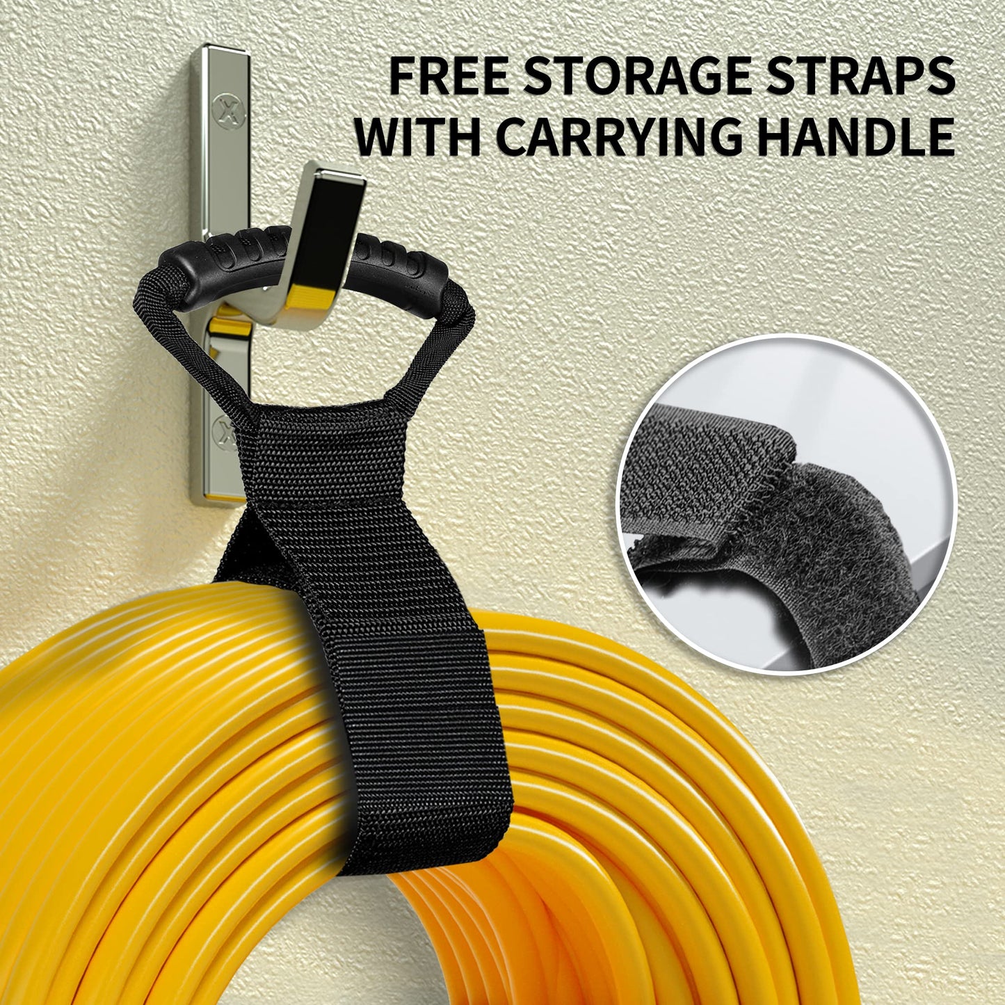 HUANCHAIN 200 ft 12/3 Gauge Outdoor Extension Cord Waterproof Heavy Duty with Lighted end, Flexible 3 Prong Electric Cord Outside, 15Amp 1875W 12AWG SJTW, Yellow, ETL