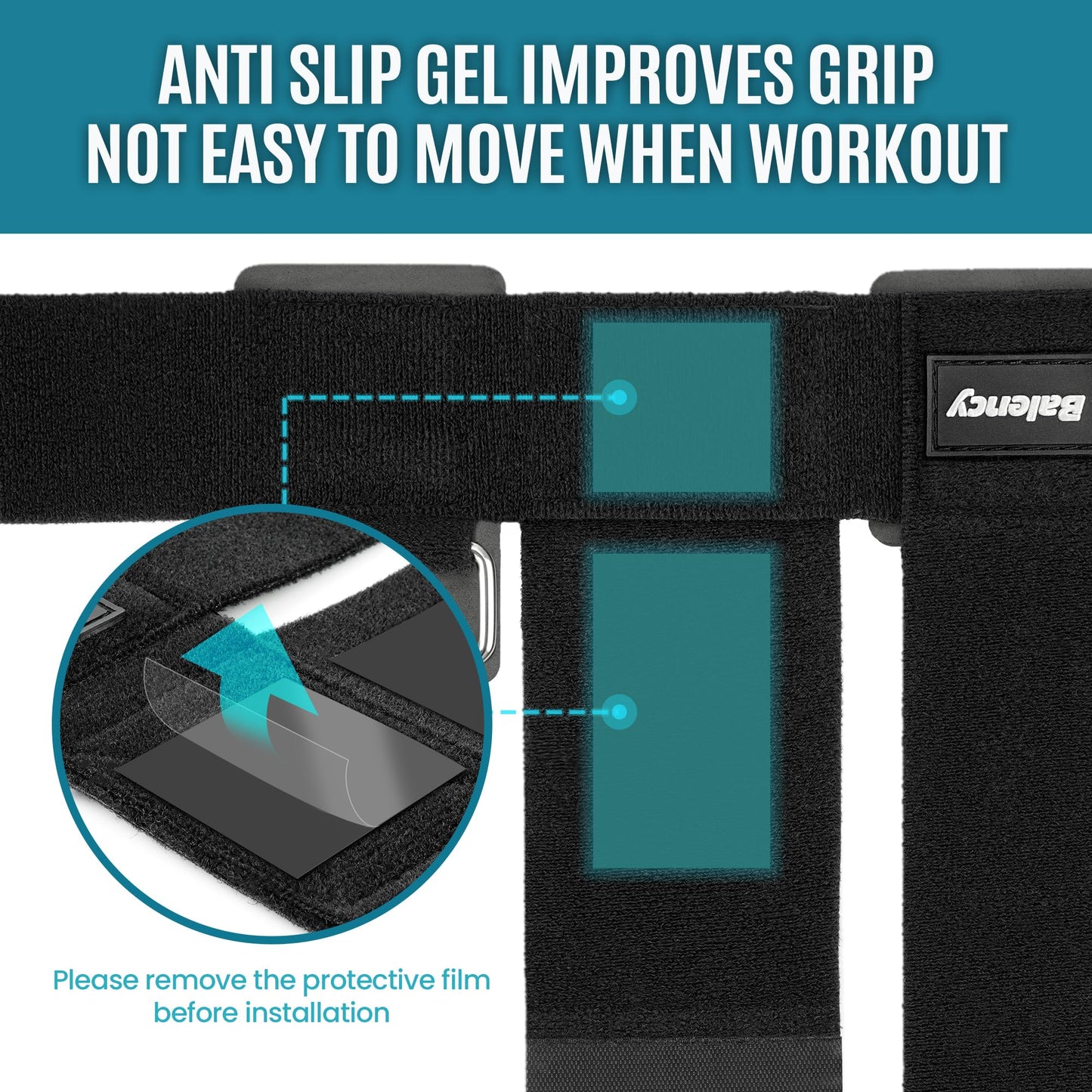 Dumbbell Foot Attachment for Leg Workout, Dumbbell Attachment Straps, Tibialis Trainer, Ankle Straps for Dumbbells, Dumbbells Foot Strap for Weight Lifting,Shin Splint,Hamstring Curls,Leg extensions
