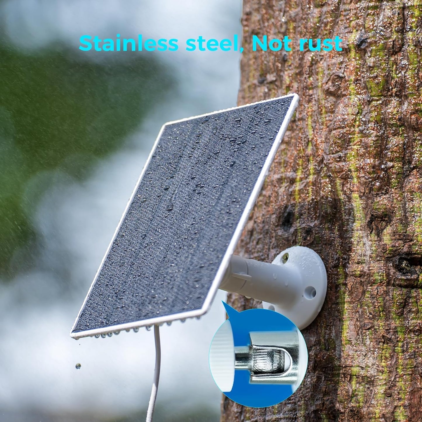 T1 1/4-inch 360 4kg (2 Pack Tr Male Mount Bracket, Indoor Outdoor, Adjustable for Security Camera Solar Panel Action