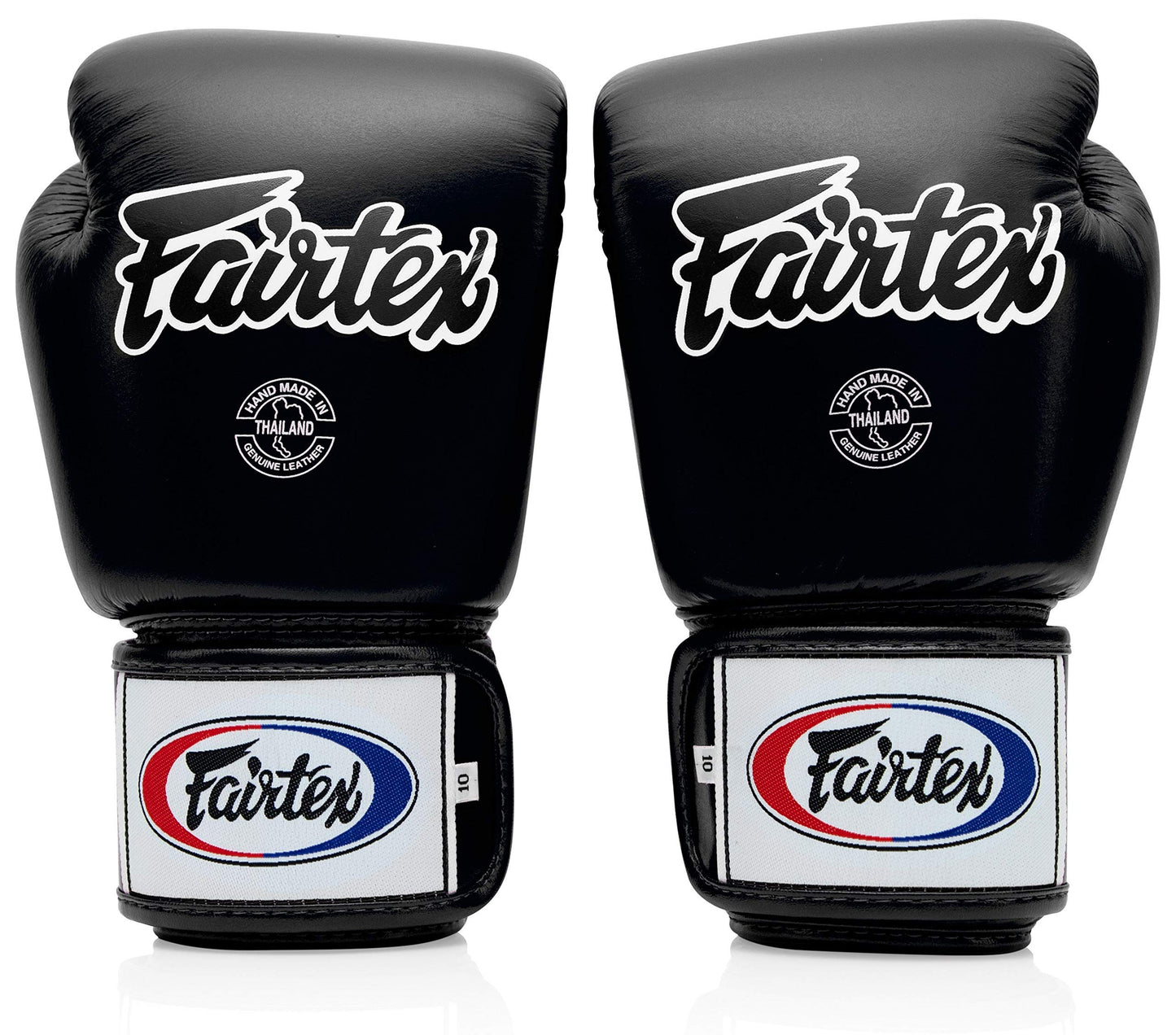 Fairtex BGV1 Muay Thai Boxing Training Sparring Gloves for Men, Women, Kids| Premium Quality, Light Weight & Shock Absorbent 16 oz Boxing Gloves -Black