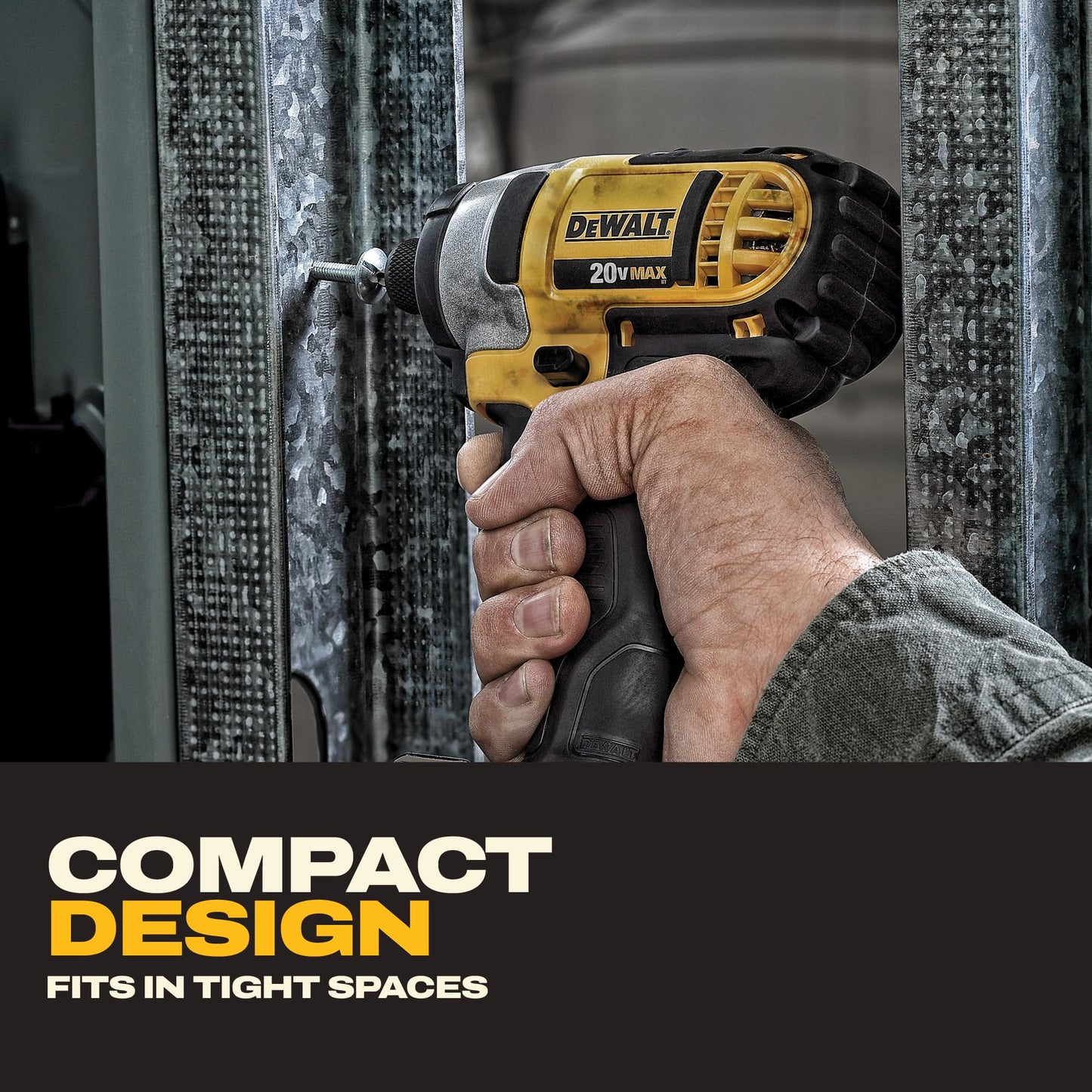 DEWALT 20V MAX Cordless Drill and Impact Driver, Power Tool Combo Kit , Includes 2 Batteries, Charger and Bag (DCK240C2)
