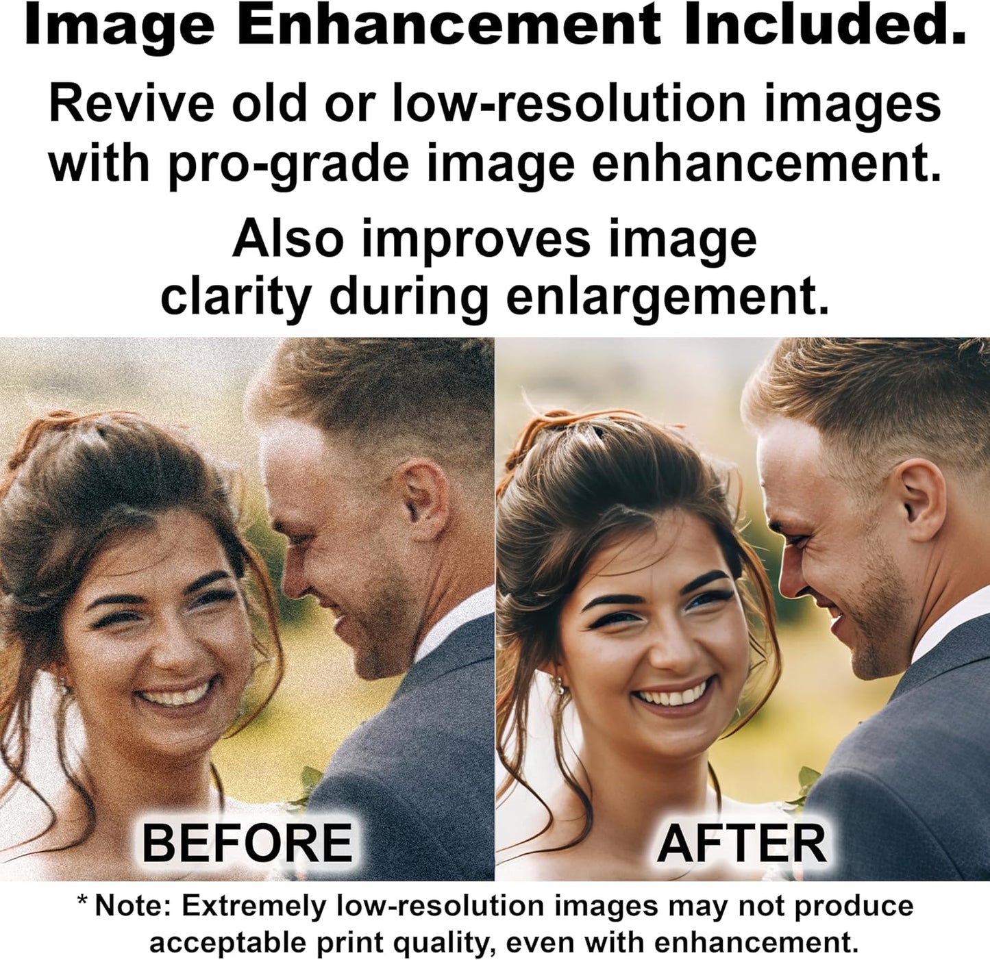 Premium Custom Photo Prints | Upload Your Image with Professional Enhancement - 5"x7" Size