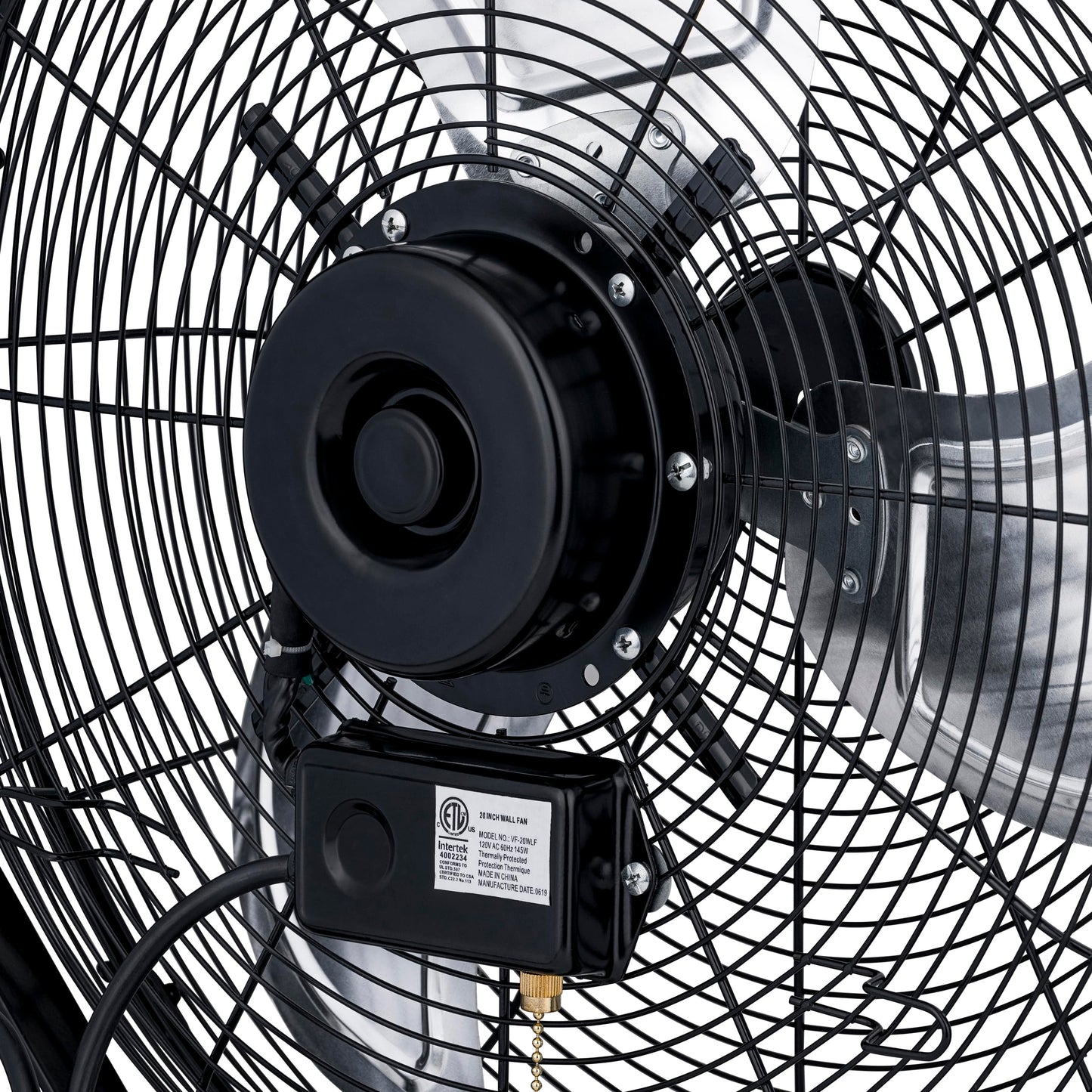 NewAir 18” High Velocity Wall Mounted Fan | Industrial Grade with 3,000 CFM Airflow, 3 Speeds and Heavy-Duty Metal Blades | Fan for Bedroom Garage, Gym & Home Use