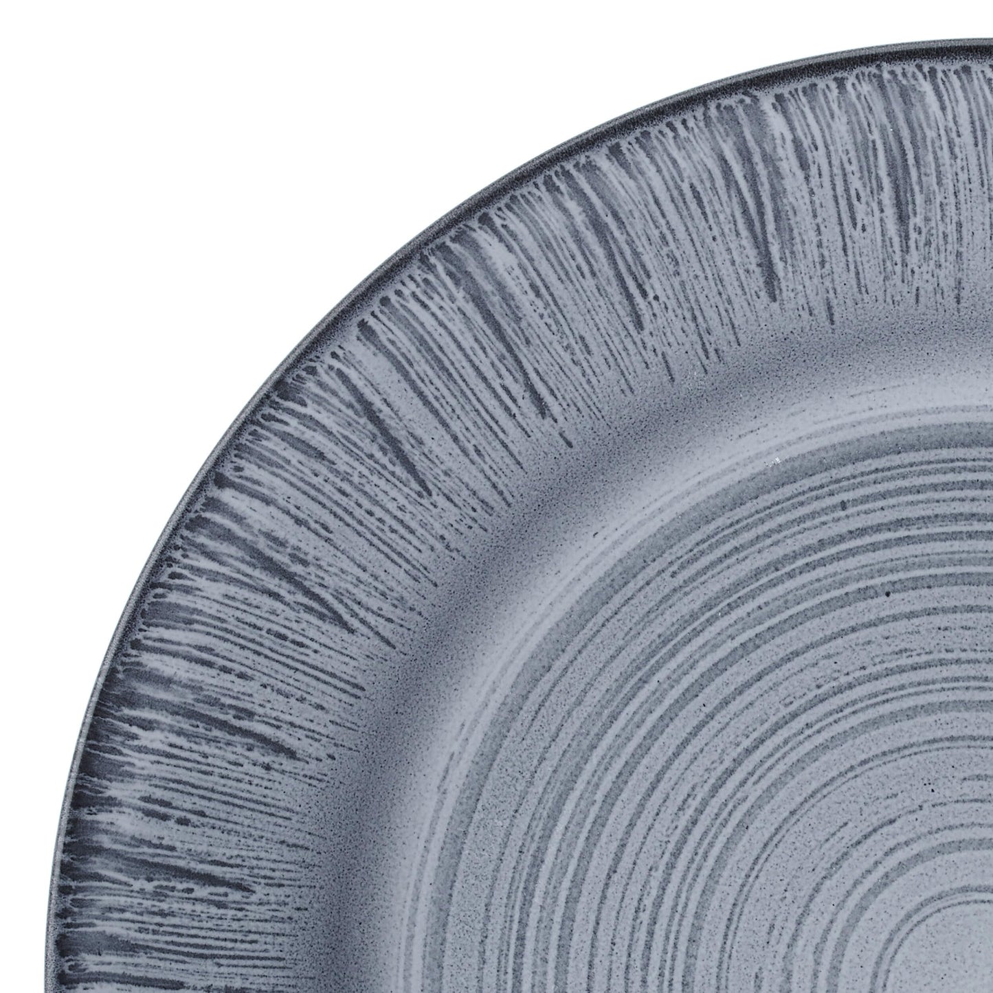 Pfaltzgraff Mystic 12 Piece Plates Bowls Dinnerware Set, Service for 4, Blue