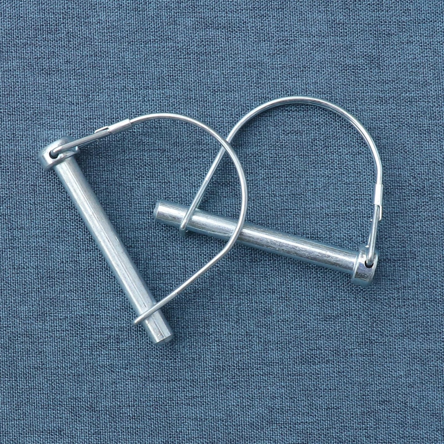 Trailer Coupler Pin, 2Pcs Tivnhuils Safety Coupler Pin Trailer Hitch Pin, Zinc Plated Carbon Steel Locking Pin Trailer Pin, 5/16" x 2.75", Medium
