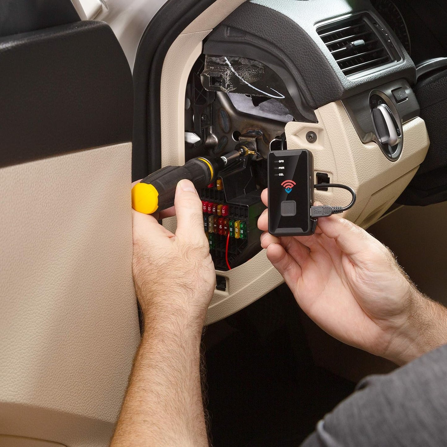 Spy Tec Atlas GPS Tracker Hardwire Connection Kit | Continuous Power for Vehicle Tracking