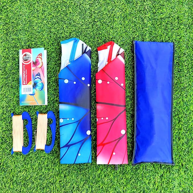 Mint's Colorful Life Butterfly Kite for Kids & Adults Easy to Fly, Large Single Line Kites with 300ft String Kite Handle