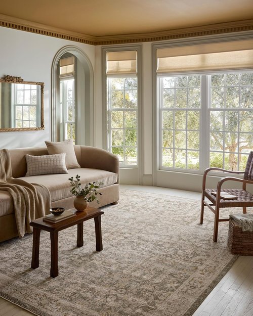 Loloi Magnolia Home | PAC-06 Forrest/Natural Area Rug - 7'10" x 10' - Stylish & Durable Design