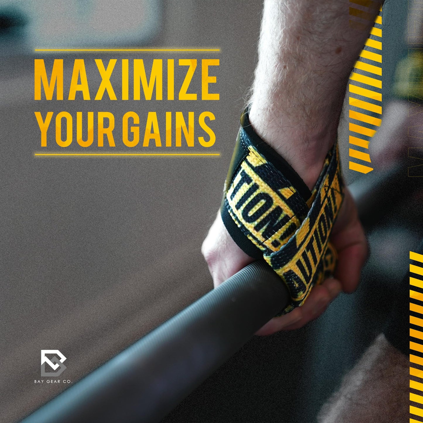 BAY GEAR CO. Wrist Straps for Weightlifting - 1 Pair Cotton Lifting Straps with Neoprene Padding, Comfortable Gym Essentials for Enhanced Grip Strength - Unique Printed Pink Camouflage Design
