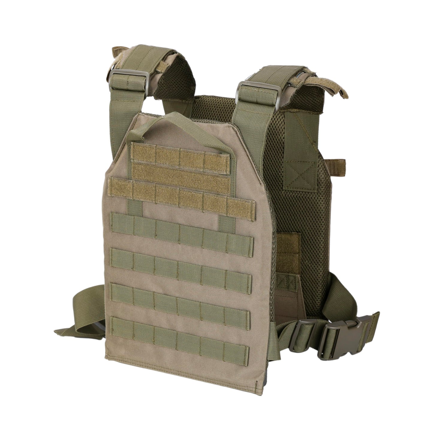 Greencity Weight Vest Adjustable Strength and Endurance Training, Tactical Vest Quick Release with Molle System, Fitness Workouts, Running