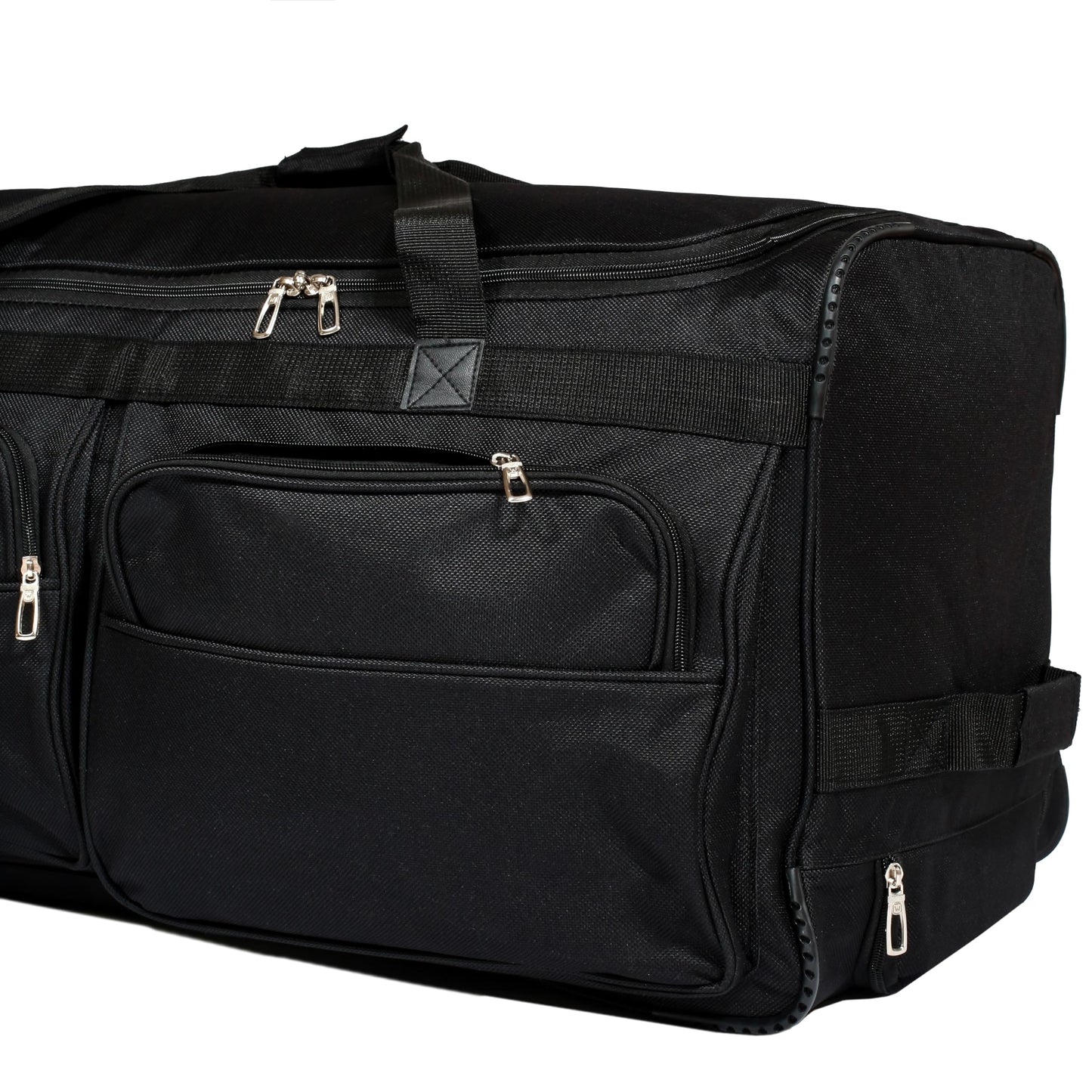 Generic 2 Wheeled Rolling Duffel Bag, Black, 30-Inch, 300001