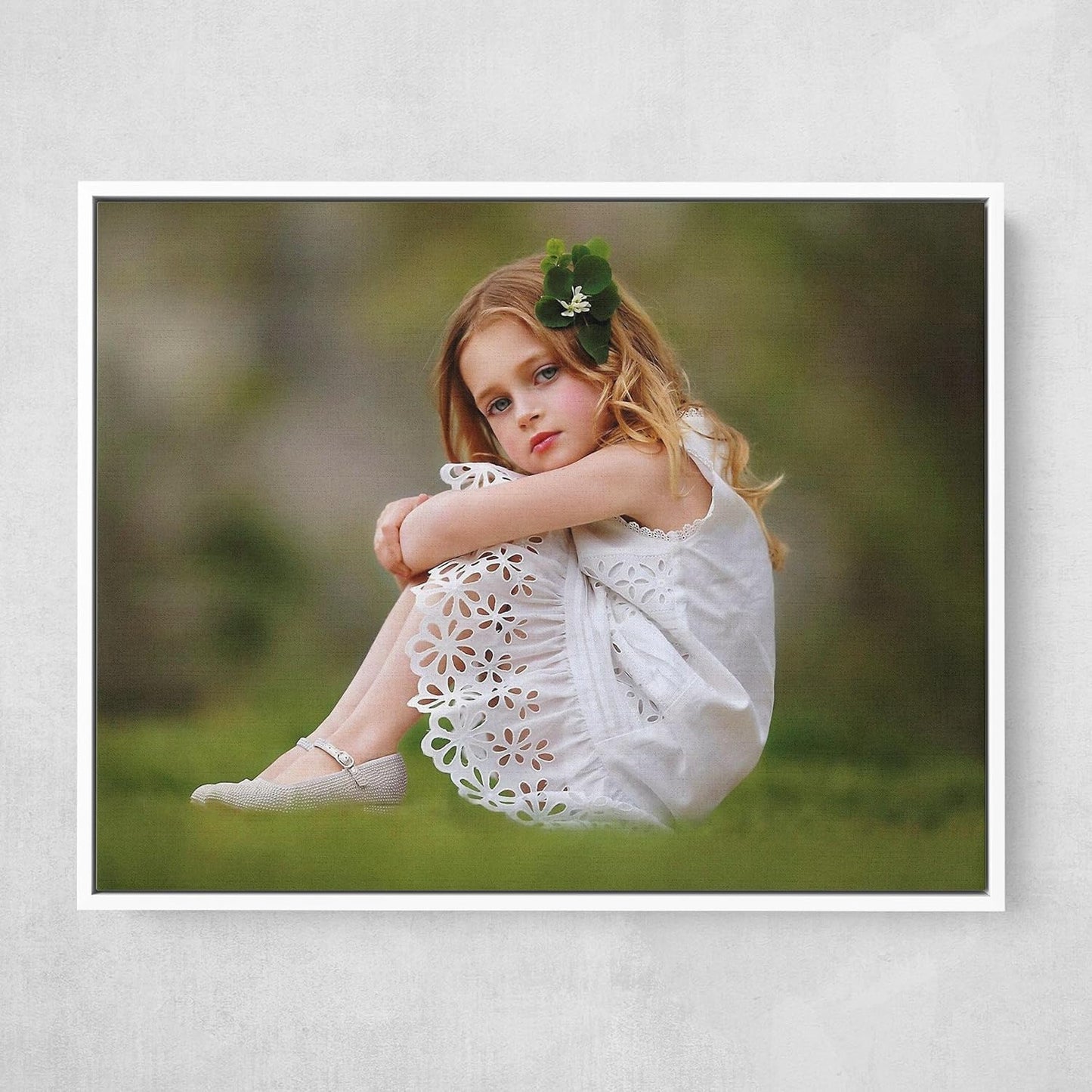 P&L ART Personalized Canvas Prints - Transform Your Photos into Stunning Wall Art | 16x24" White