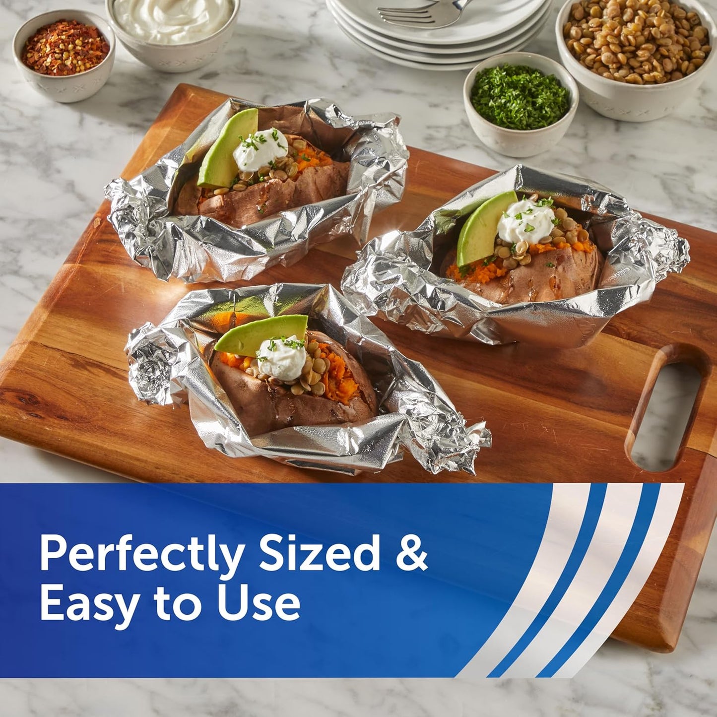 Reynolds Wrap Heavy Duty Aluminum Foil Sheets - Pre-Cut Pop-Up Design | 30 Sheets (Pack of 5)