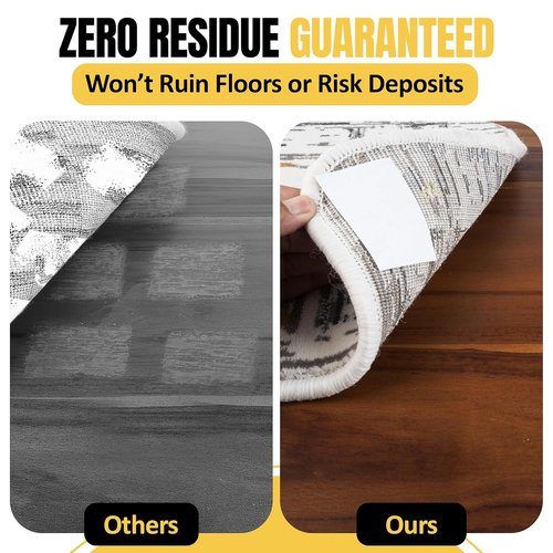 Double Sided Rug Tape - 2 Inch x 30 Yd | Secure Area Rugs on Carpet, Laminate & Hardwood Floors