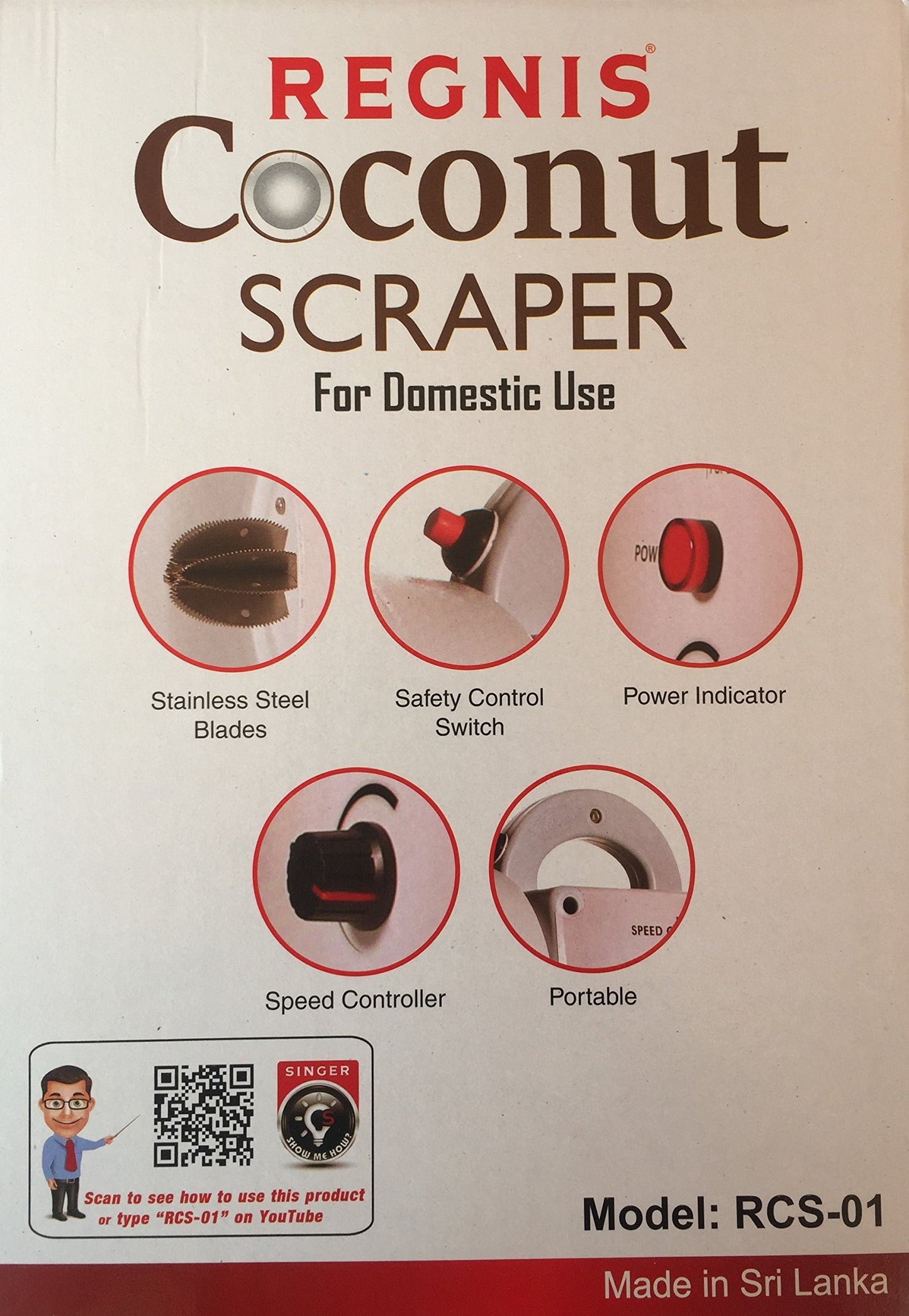 Lakro Electric Coconut Scraper Shredder