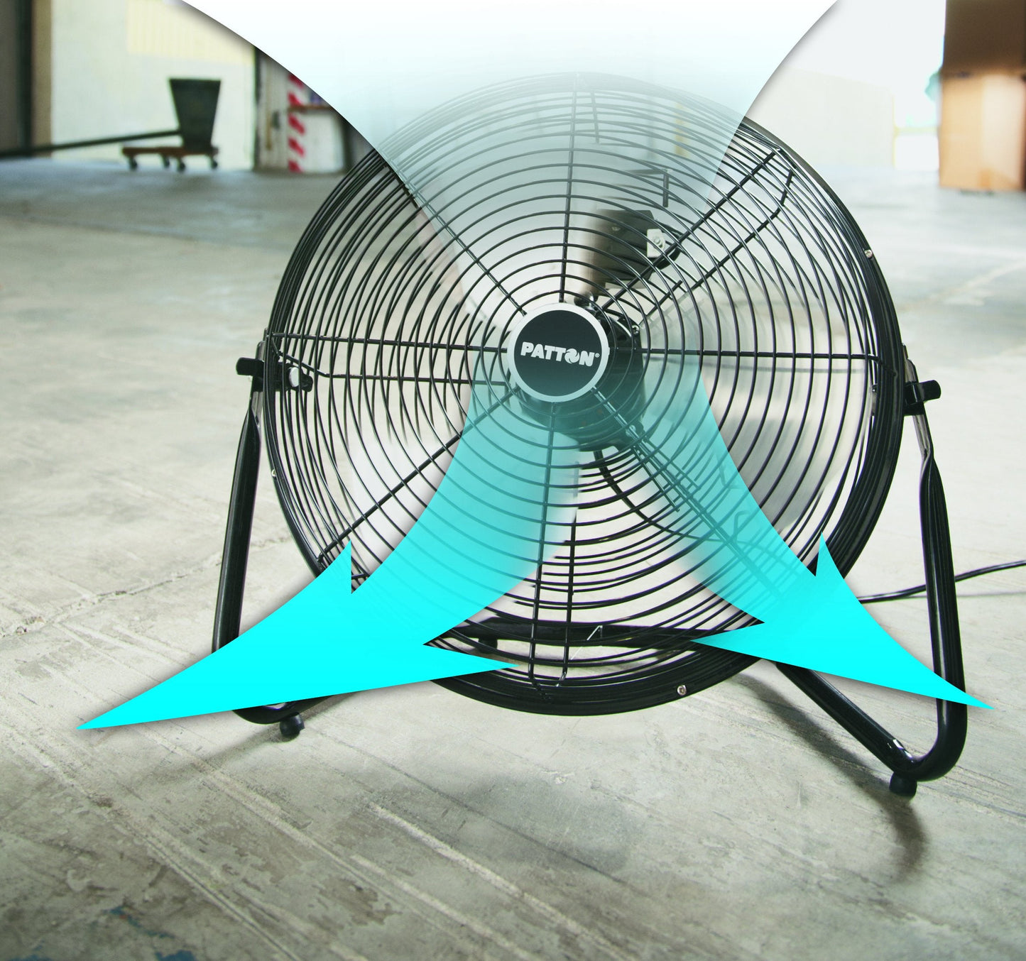 Patton PUF1810C-BM 18-Inch High Velocity Fan,Black