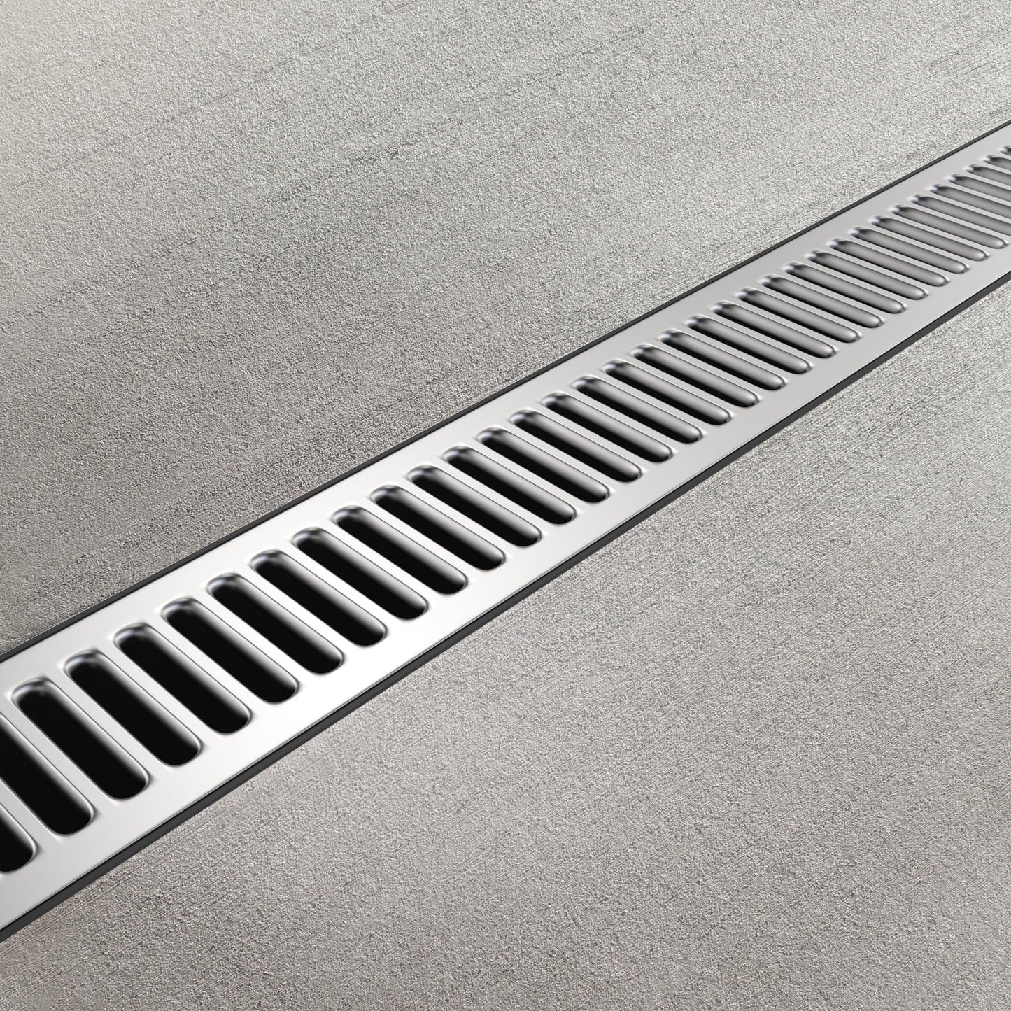 Vodaland - 3 Inch Trench Drain Stainless Pro Channel - 5 Pack
