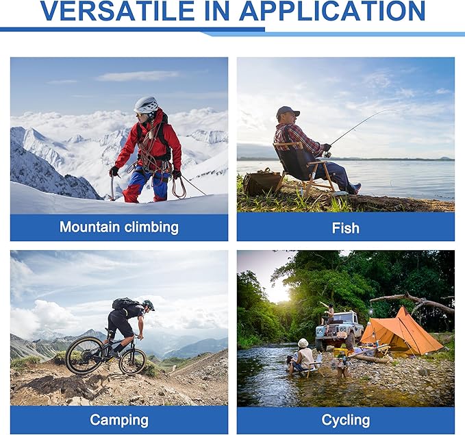 Digital Altimeter Portable Compass with Weather Forecast Multi Function Altimeter Barometer for Hiking, Camping, RVs and Outdoor Activities