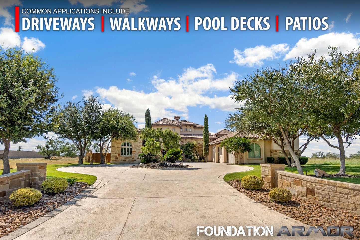 Foundation Armor Armor WB15 Water Based Low Gloss Acrylic Concrete Sealer and Concrete Cure and Seal - 5 Gallon