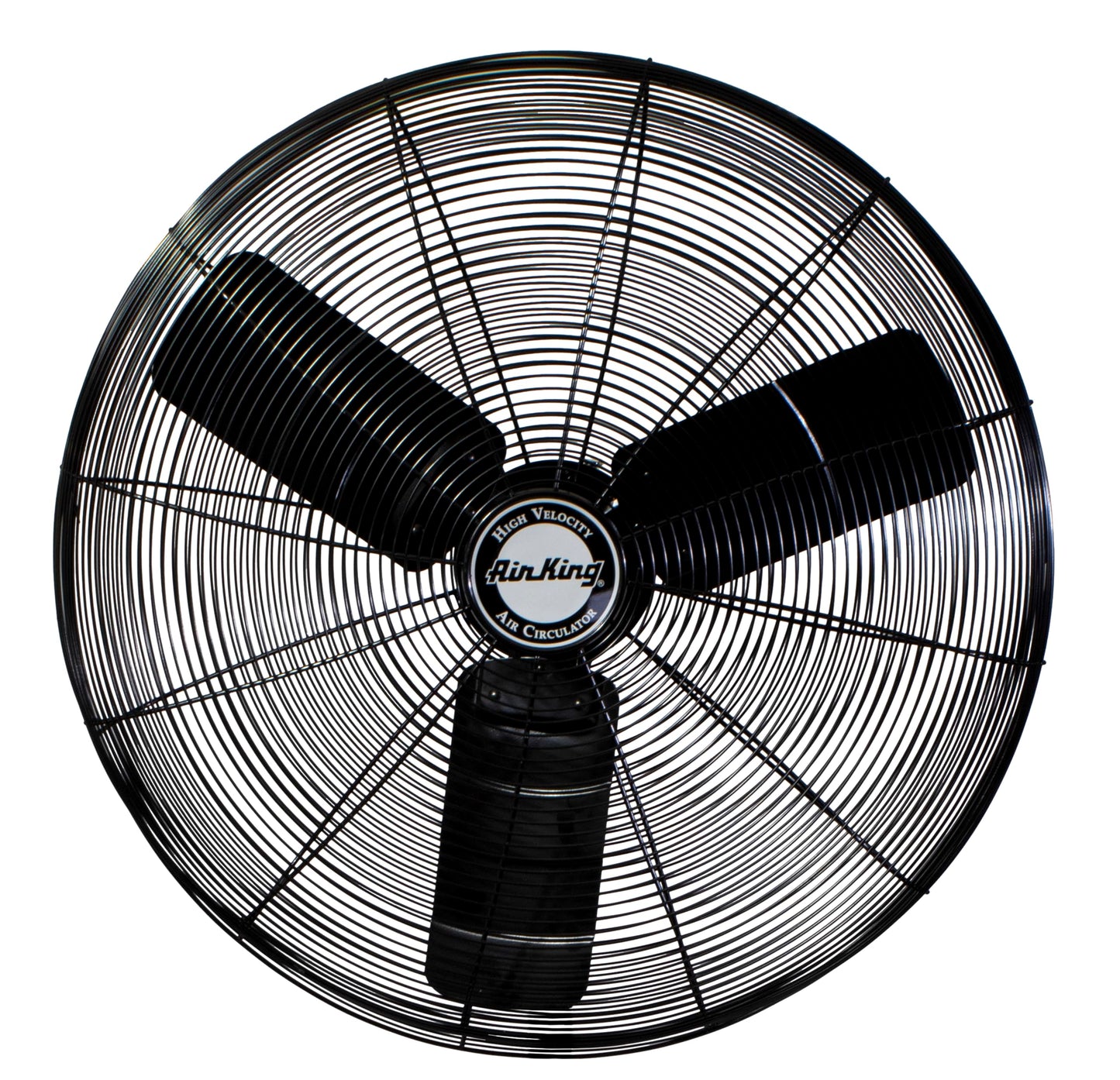 Air King 9035 30-Inch Industrial Grade Oscillating Wall Mount Fan, 1/4-Horsepower, Black Finish