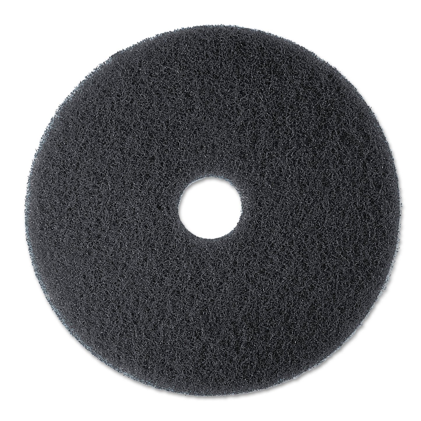 3M Black Stripper Pad 7200, 13" Floor Care Pad (Case of 5)
