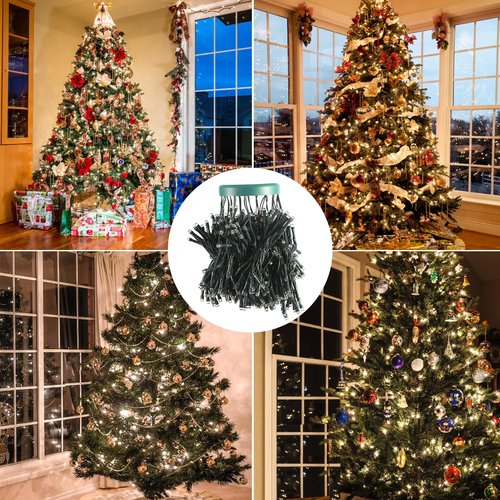 Christmas Tree Lights 400 LED Christmas Lights for Tree, 6.6FT x 16 String 8 Lighting Modes Fairy Tree Light with Timer Memory, IP65 Waterproof Christmas Decorations Indoor and Outdoor,Warm White