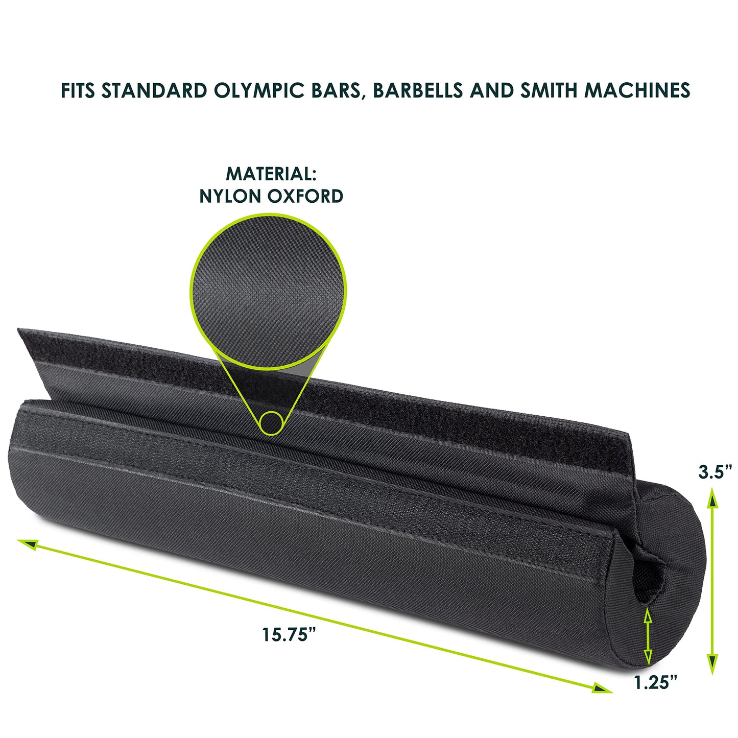 ProsourceFit Weight Lifting Barbell Pad, Thick Protective Padding for Neck & Shoulders for Squats, Hip Thrusts, Lunges