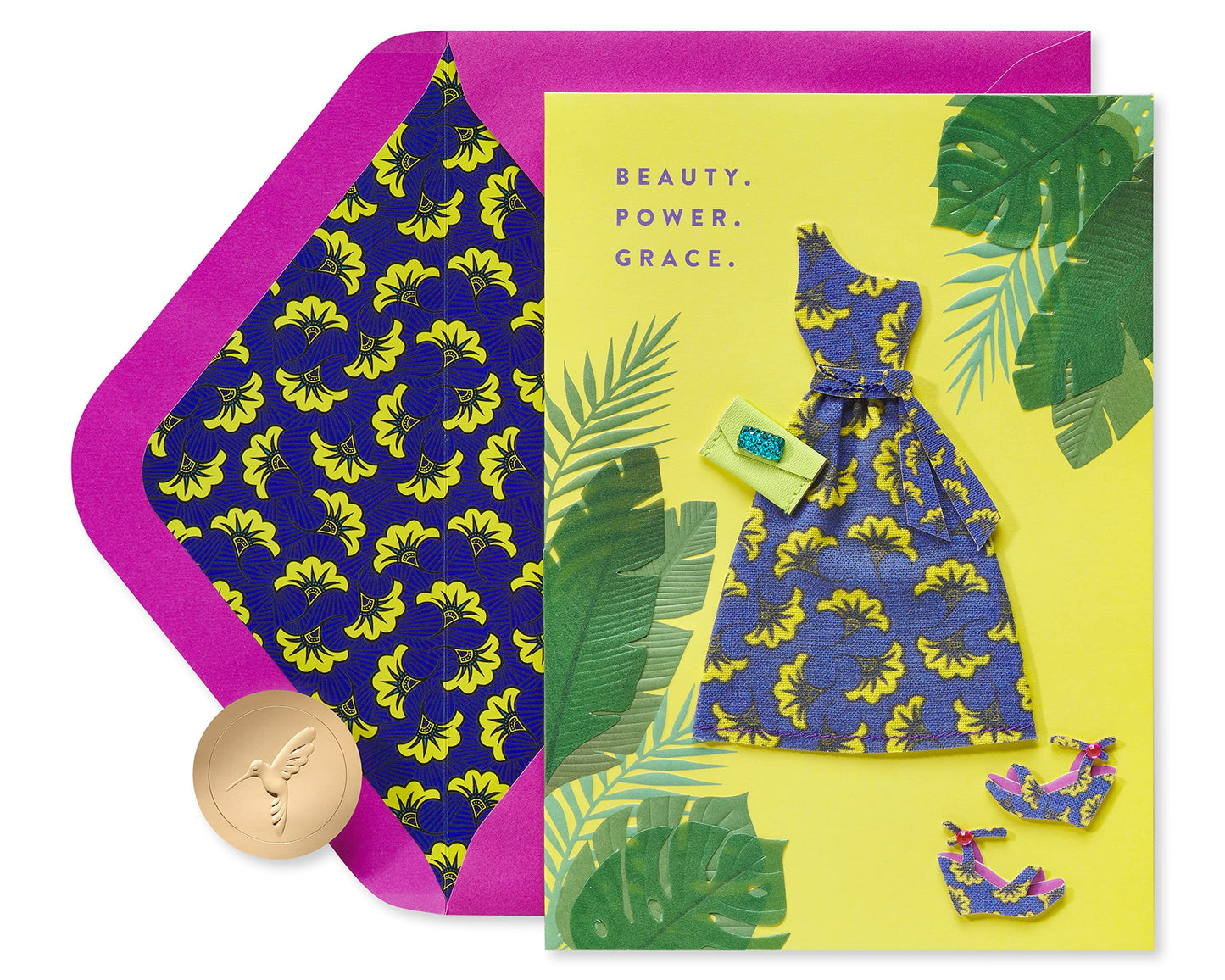 Papyrus Birthday Card for Her - Handmade Ankara inspired Dress (Wear Them Well)