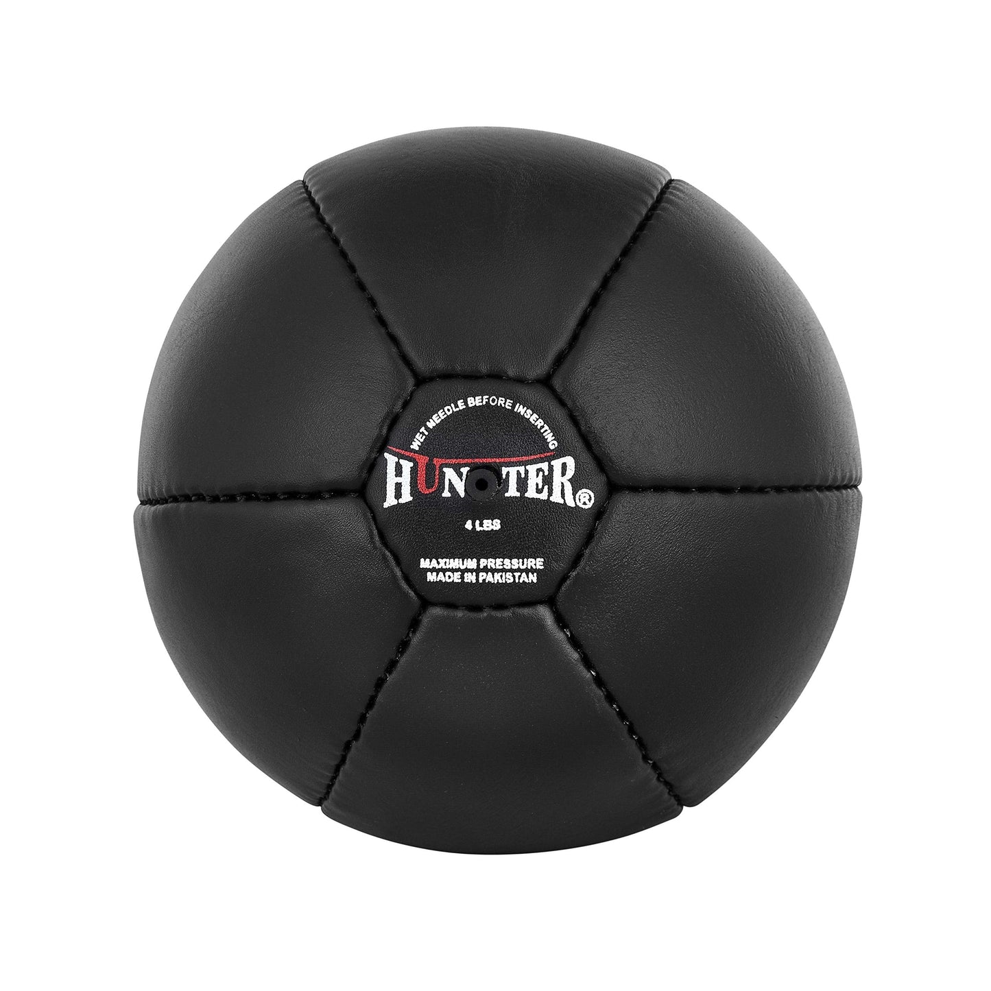 Hunter Leather Speed Bag for Boxing, Premium Cowhide Punching Speed Bag with Swivel, Lightweight Bladder for Fast Rebounds & Reflex Training