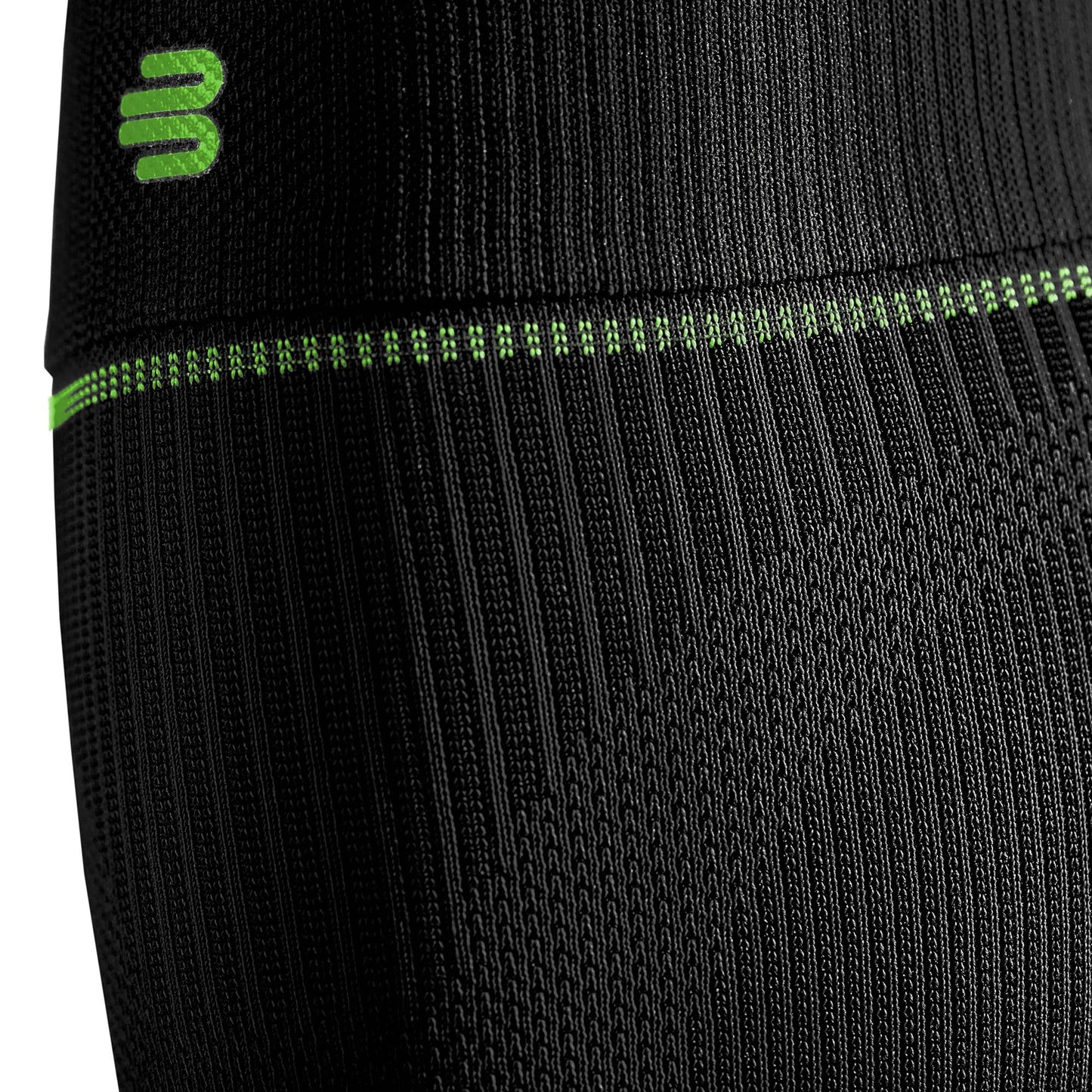 Bauerfeind Sports Compression Lower Leg Calf Sleeves (1 Pair) (Black, Medium/Long)