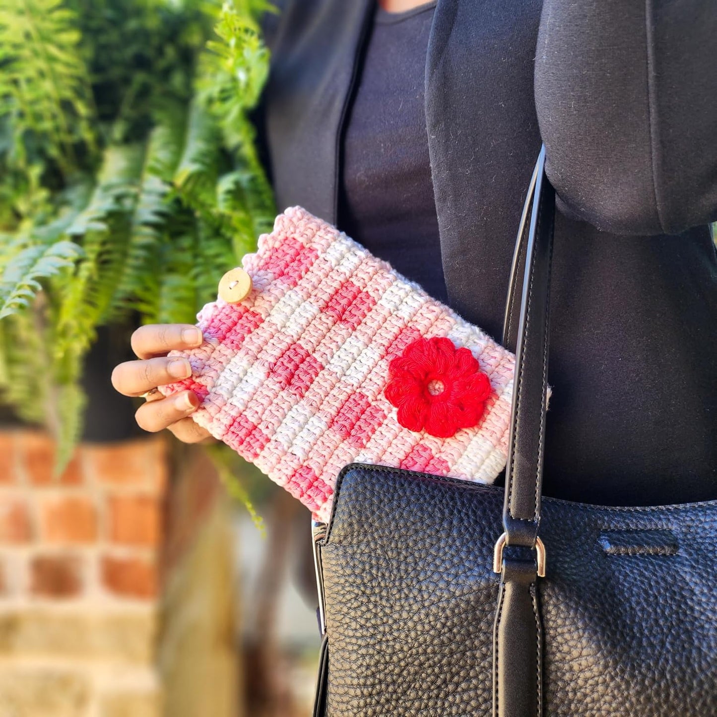 Handmade By Uruba 5.5- 7 Handwoven Kindle Pouch, Compatible with All Models (Except Scribe), Handmade Kindle