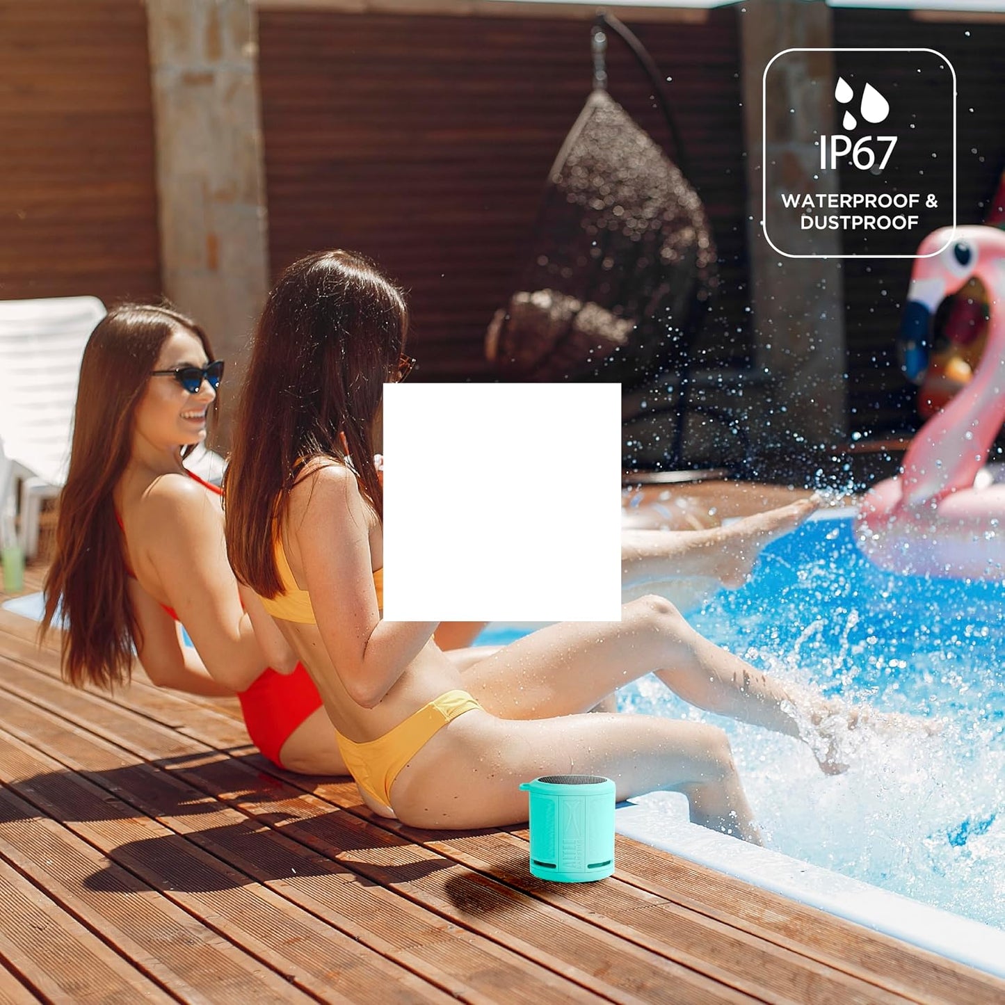 Altec Lansing Mint HydraMicro - Portable Waterproof Bluetooth Speaker