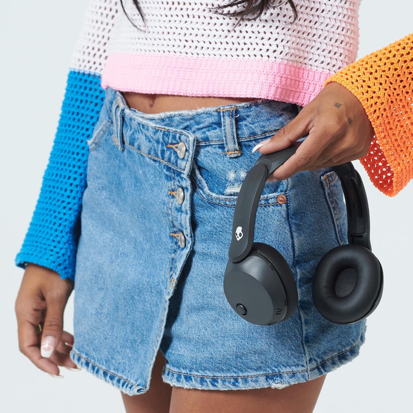 180 50 Skullcandy Icon Wireless On-Ear Bluetooth Headphones, Up to Hours Battery, Lightweight and Travel Ready, Secure
